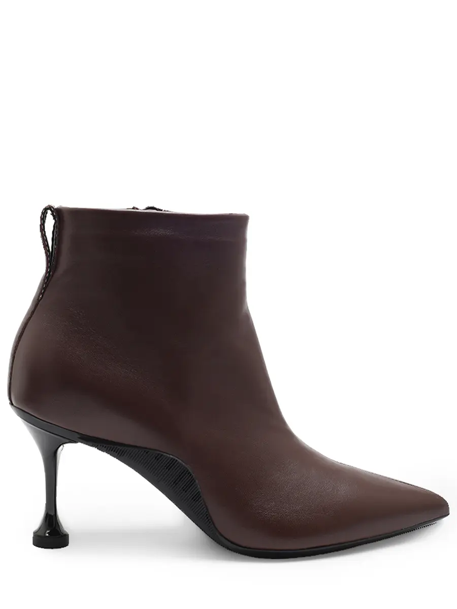 Ботильоны кожаные
