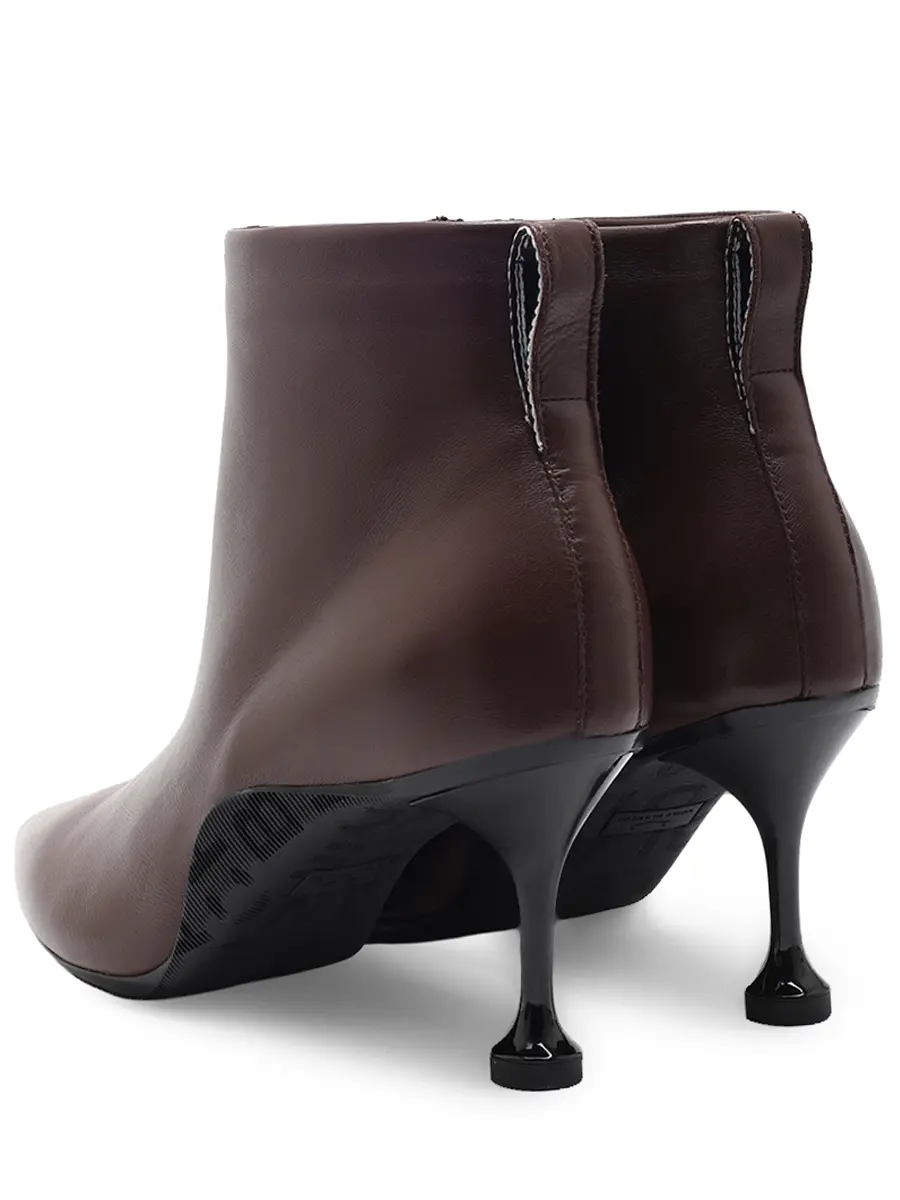 Ботильоны кожаные