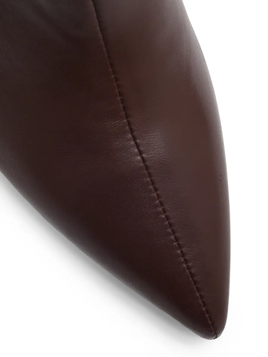 Ботильоны кожаные