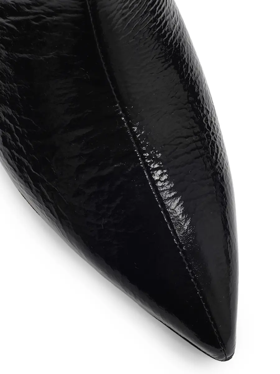 Ботильоны кожаные