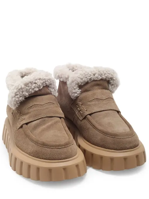 Полуботинки замшевые VOILE BLANCHE