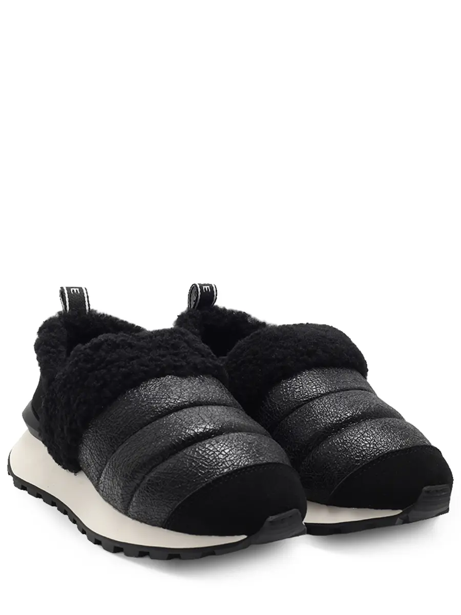 Кроссовки комбинированные на меху