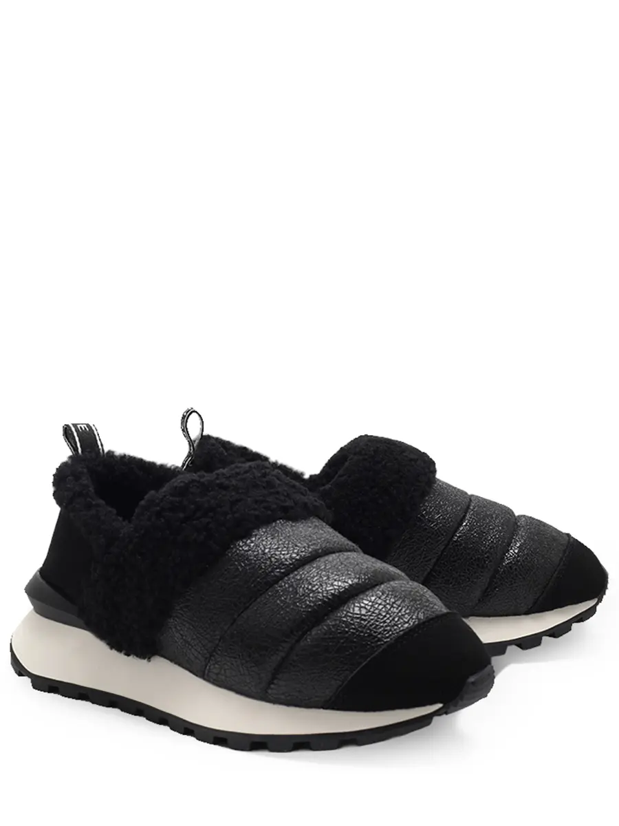 Кроссовки комбинированные на меху