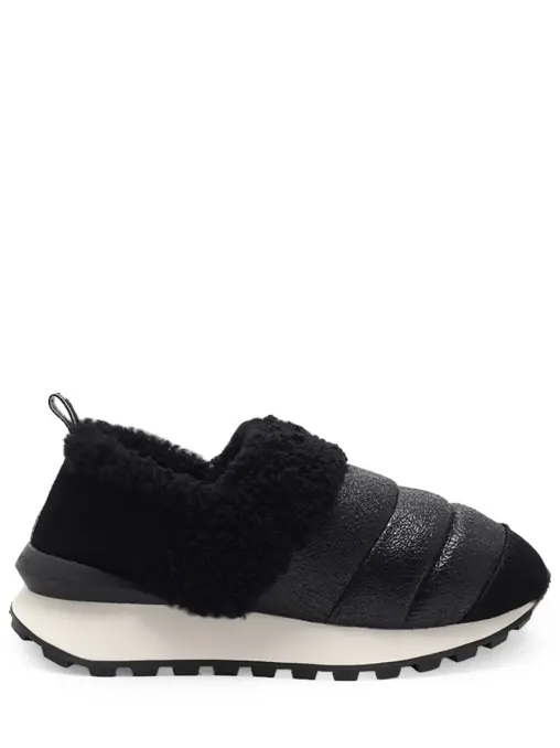 Кроссовки комбинированные на меху VOILE BLANCHE