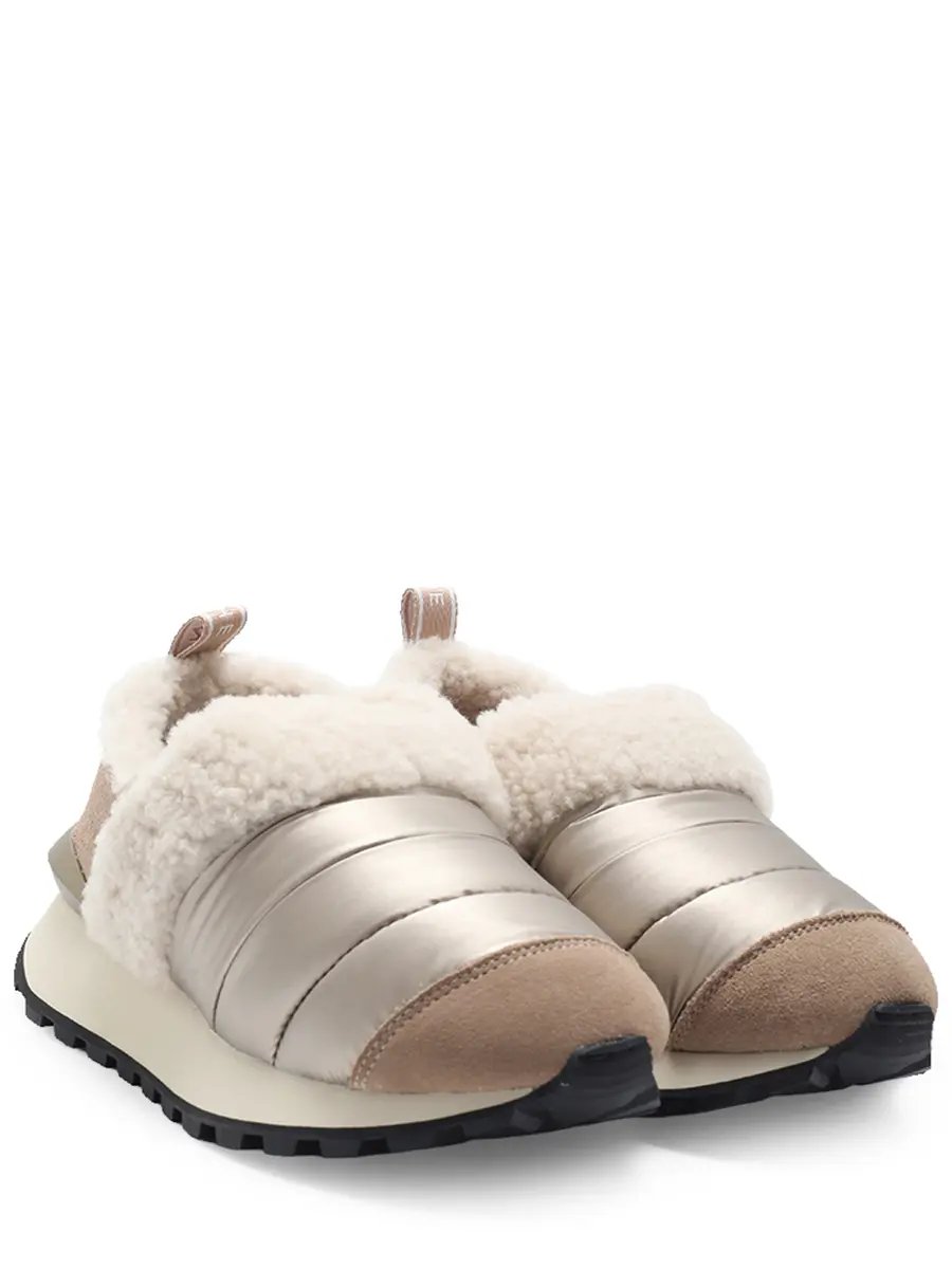 Кроссовки комбинированные на меху