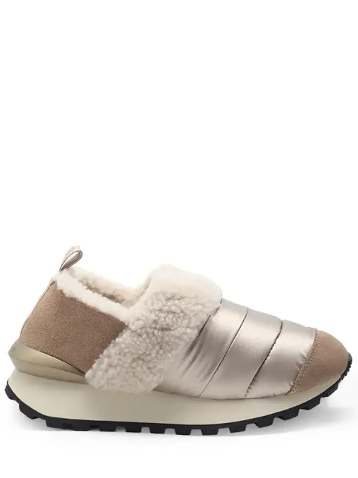 Кроссовки комбинированные на меху VOILE BLANCHE