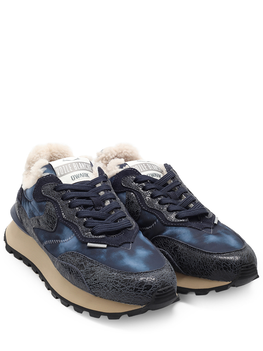 Кроссовки комбинированные на меху