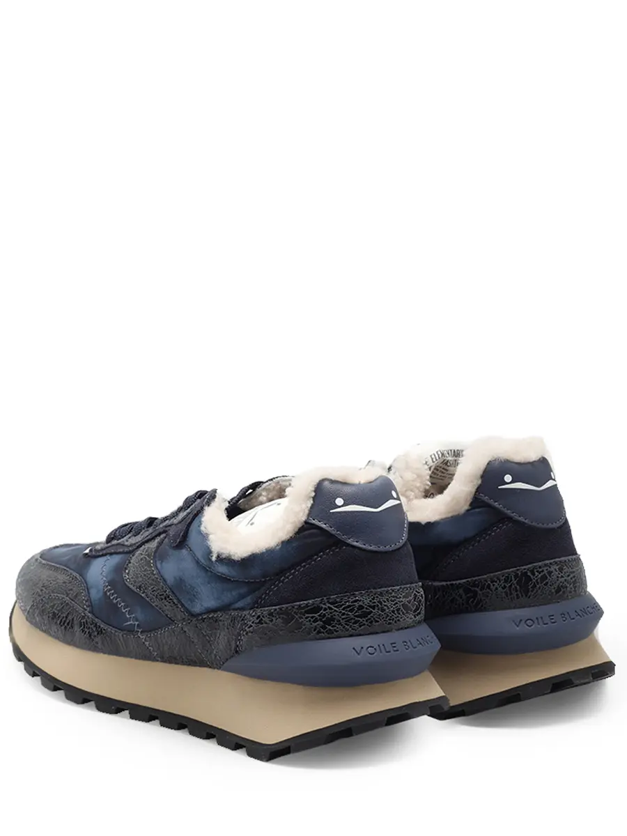 Кроссовки комбинированные на меху