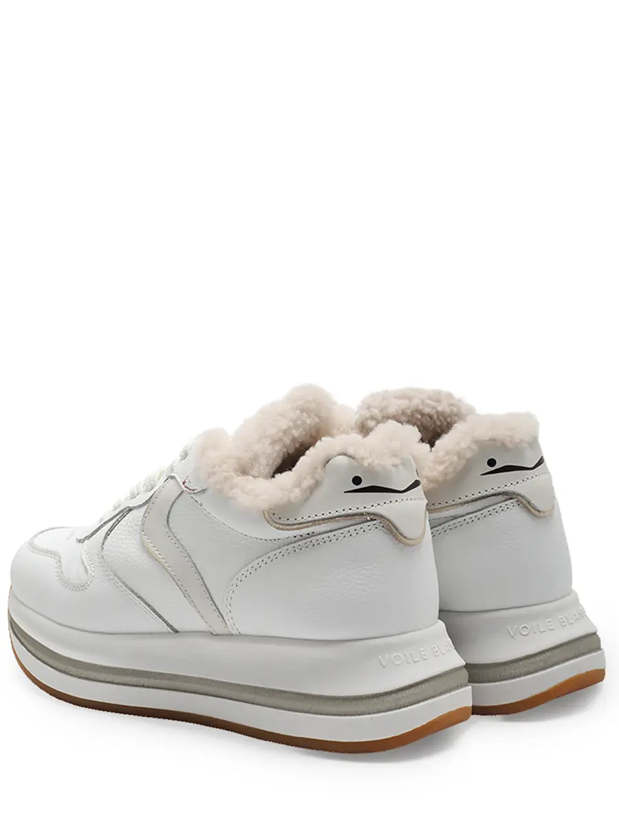 Кроссовки кожаные