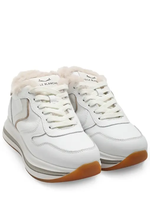 Кроссовки кожаные VOILE BLANCHE