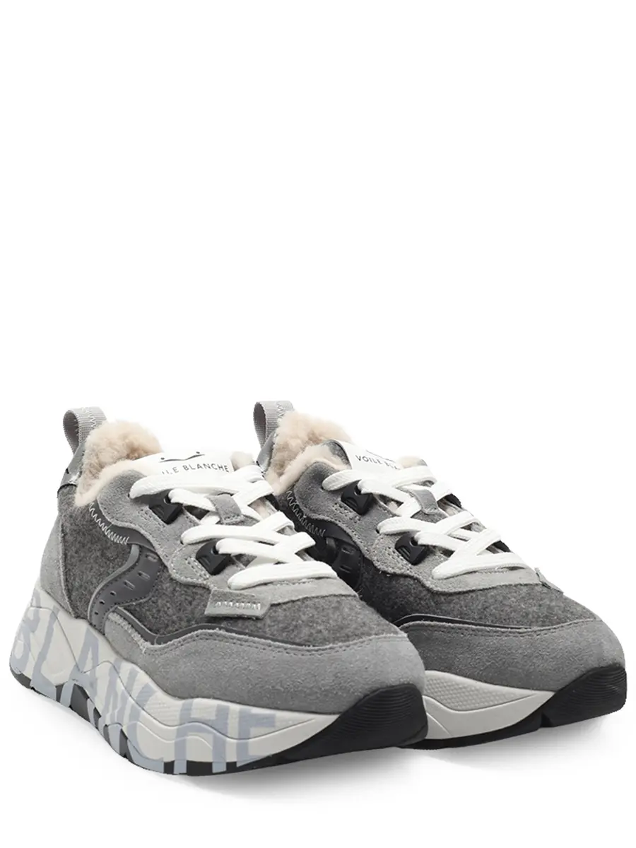 Кроссовки комбинированные на меху