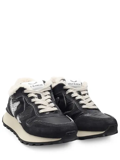 Кроссовки комбинированные на меху VOILE BLANCHE