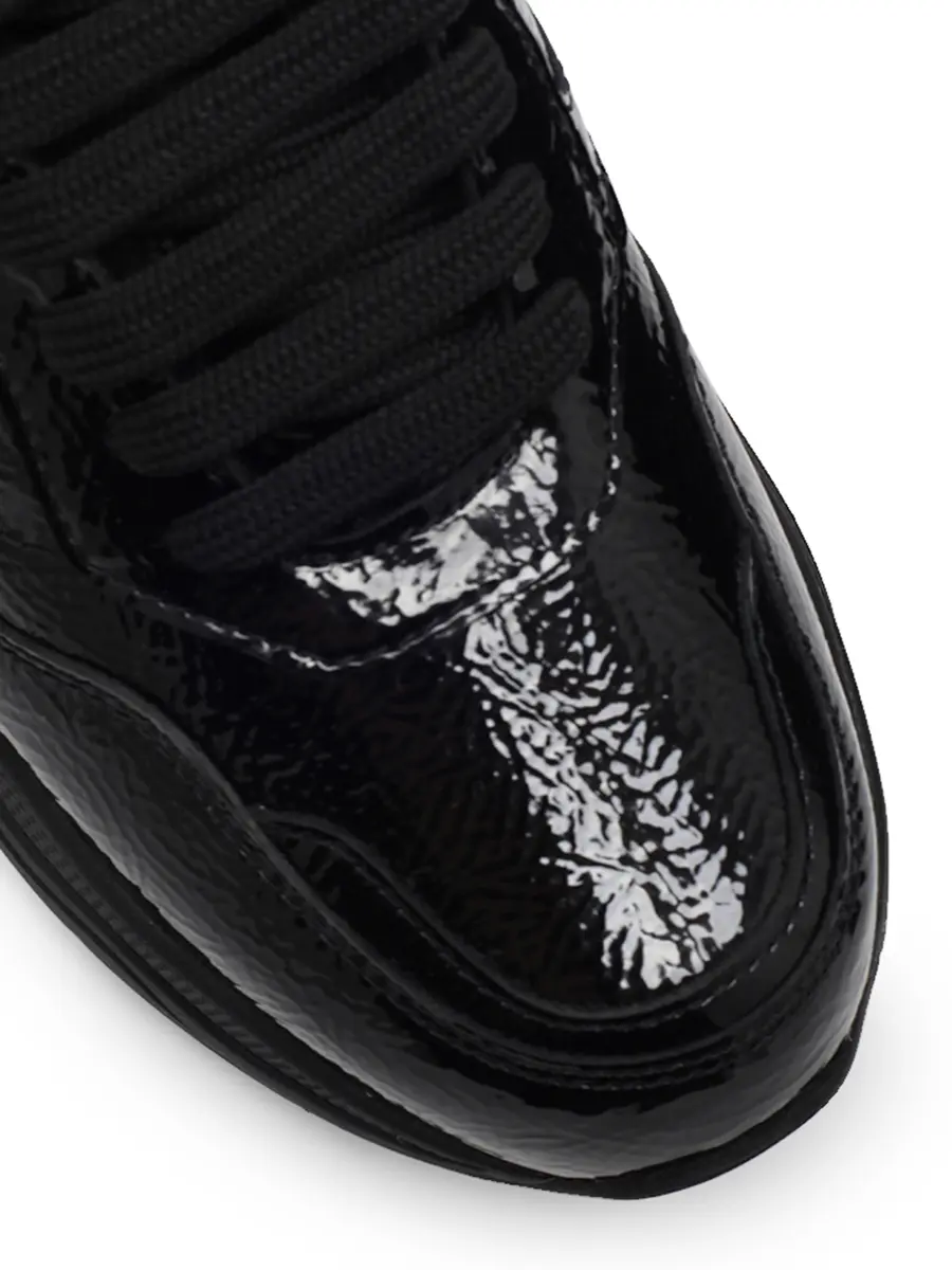 Кроссовки кожаные на меху