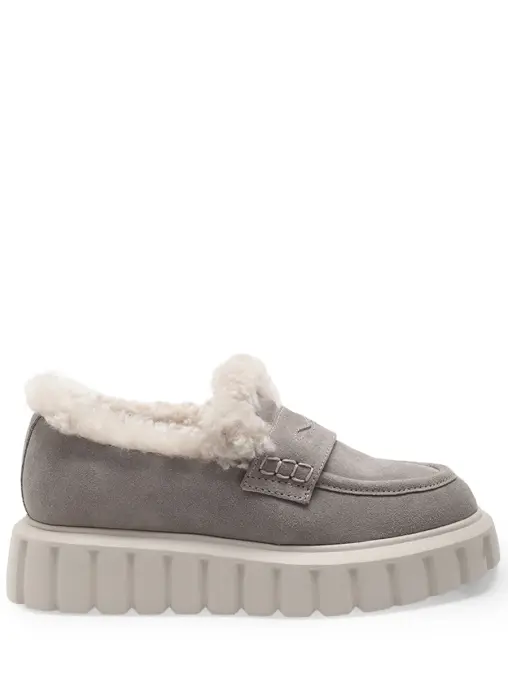 Лоферы замшевые VOILE BLANCHE