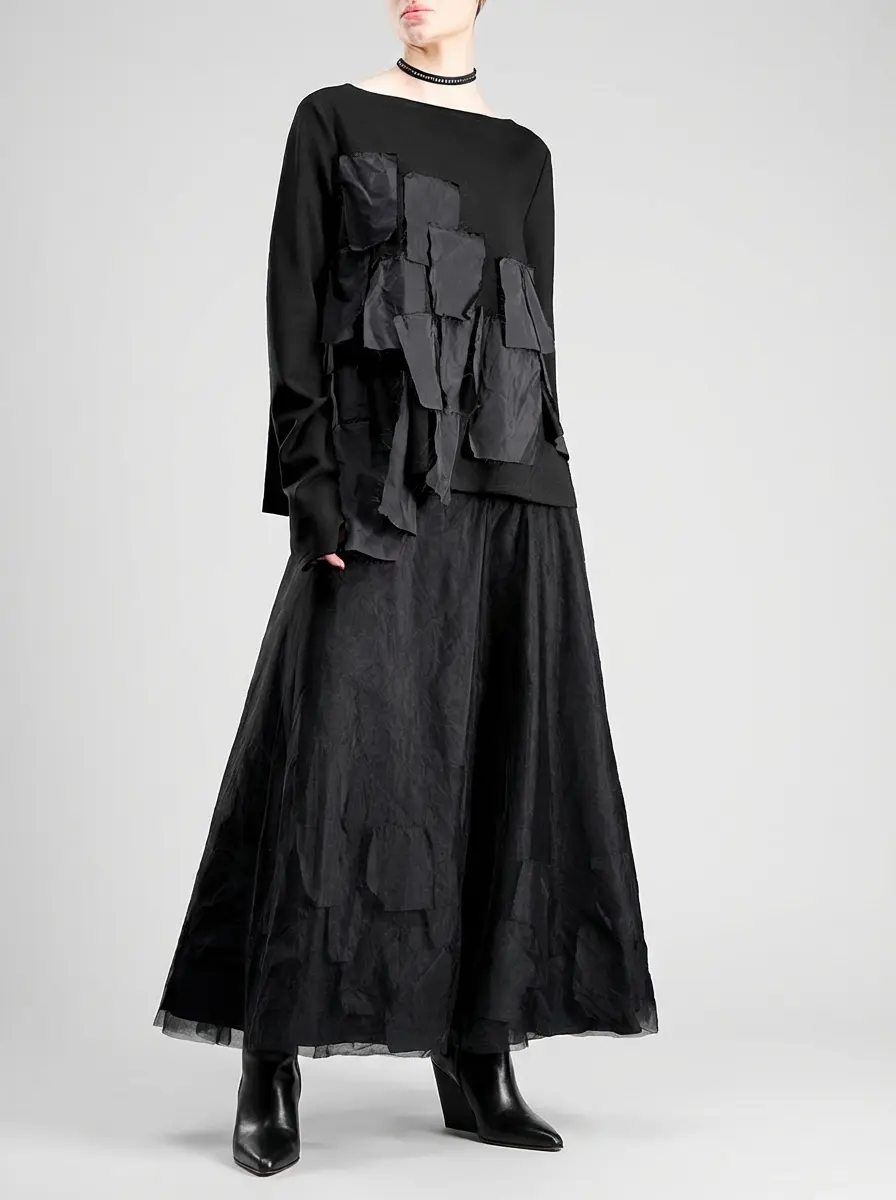 Лонгслив из вискозы