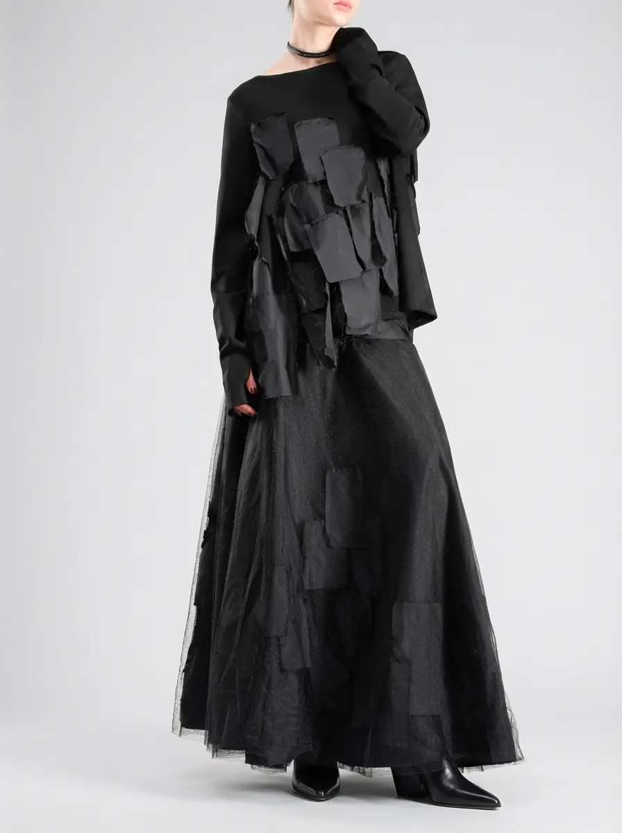 Лонгслив из вискозы