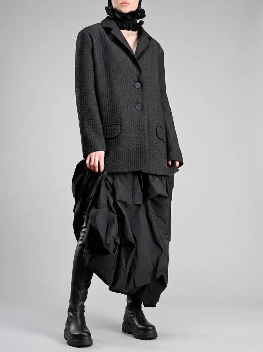 Жакет однотонный