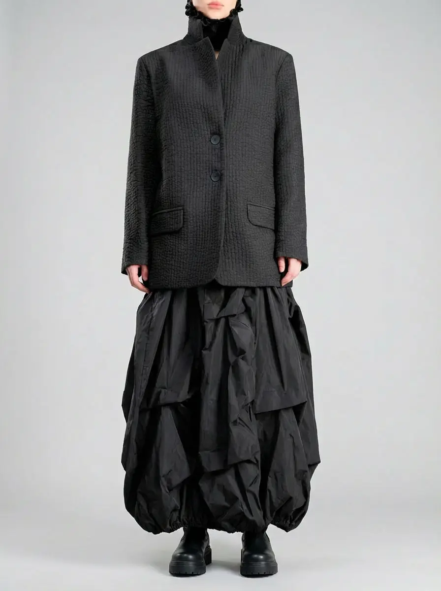 Жакет однотонный