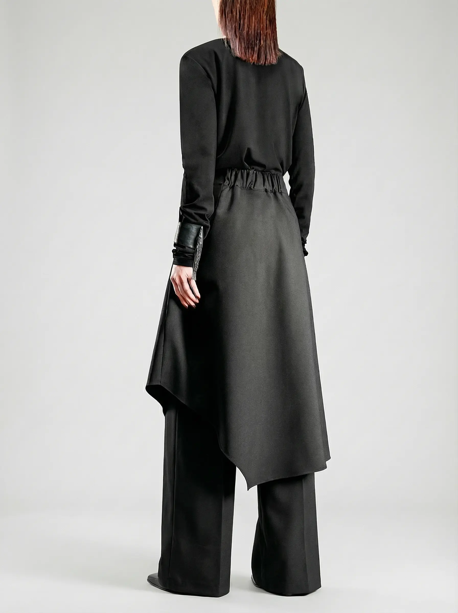 Юбка однотоонная