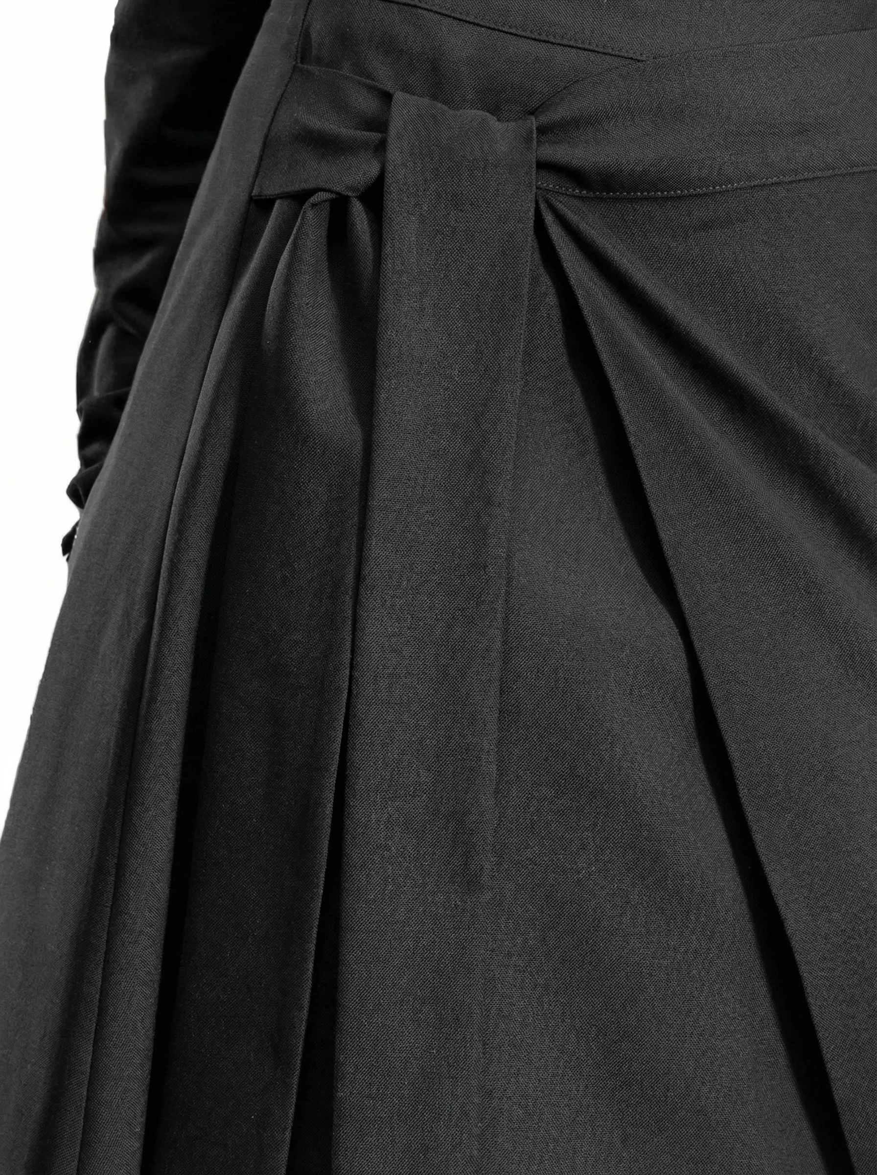 Юбка однотоонная