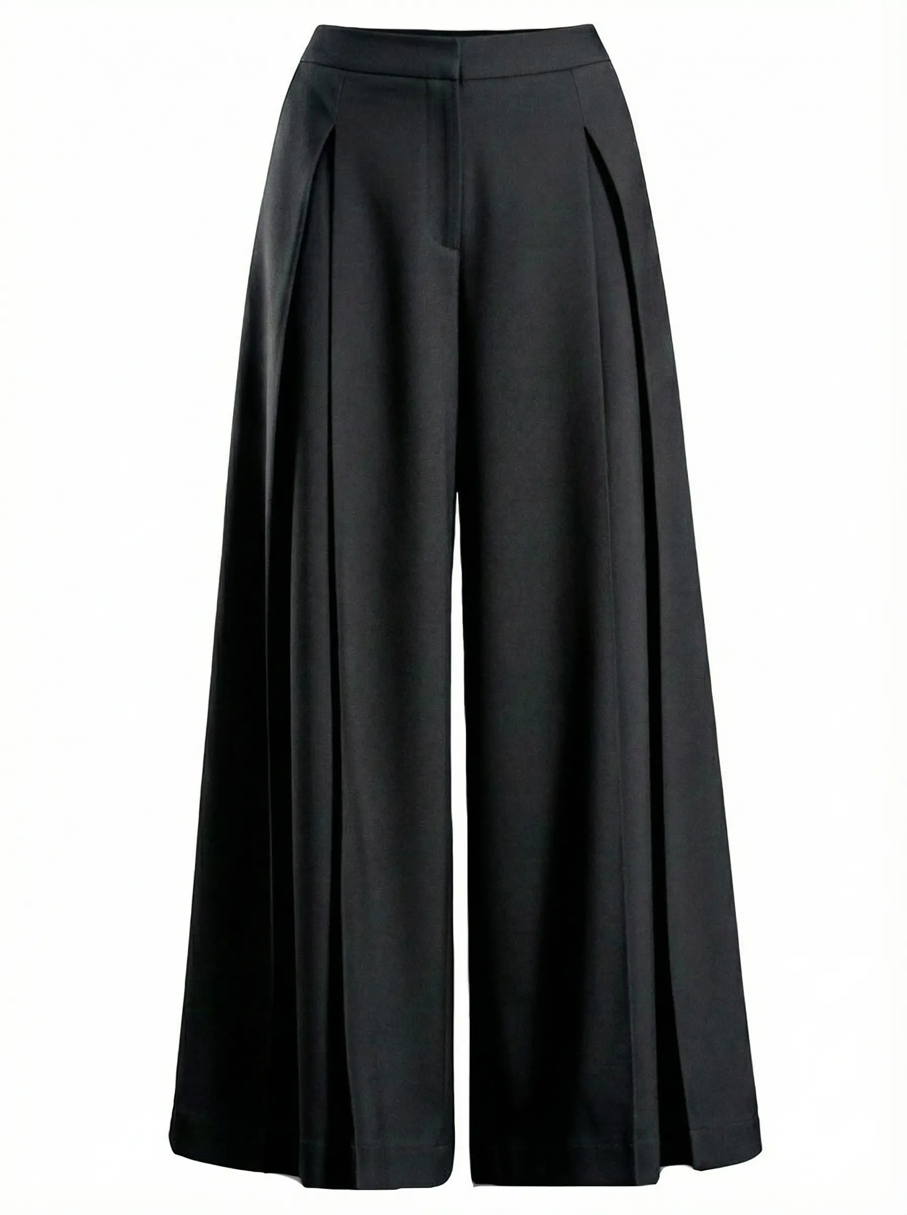 Брюки однотонные