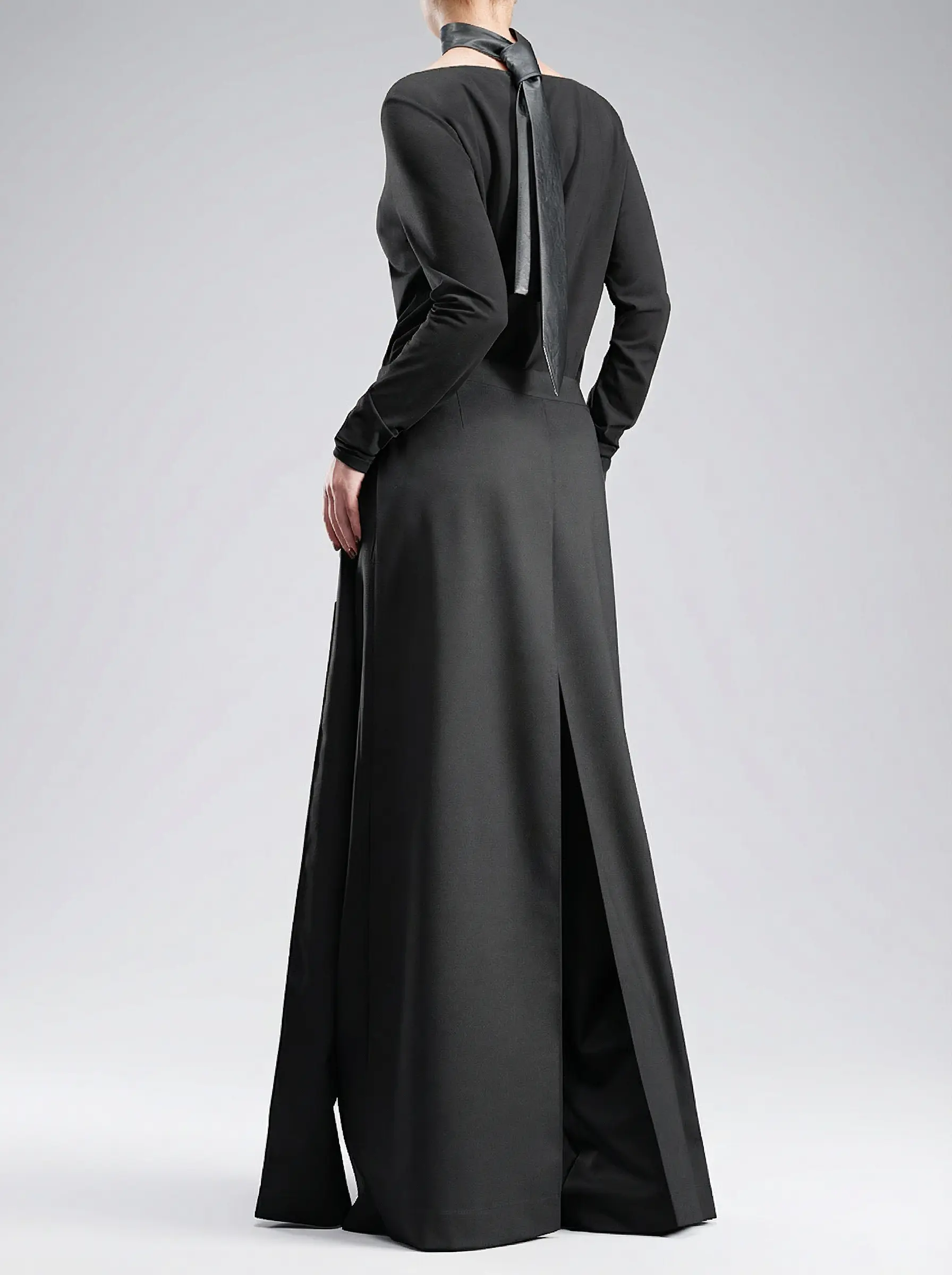 Брюки однотонные