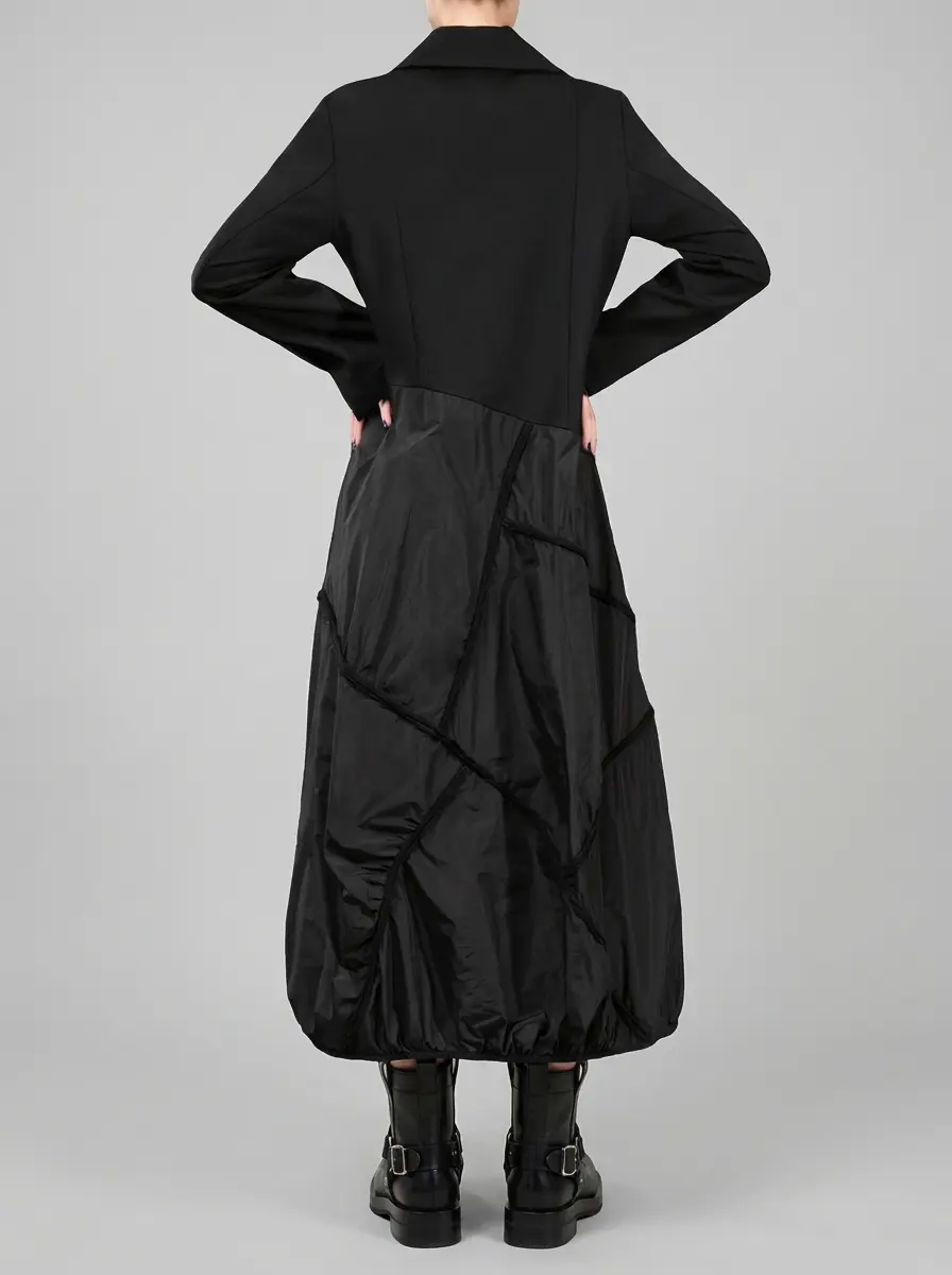 Платье комбинированное