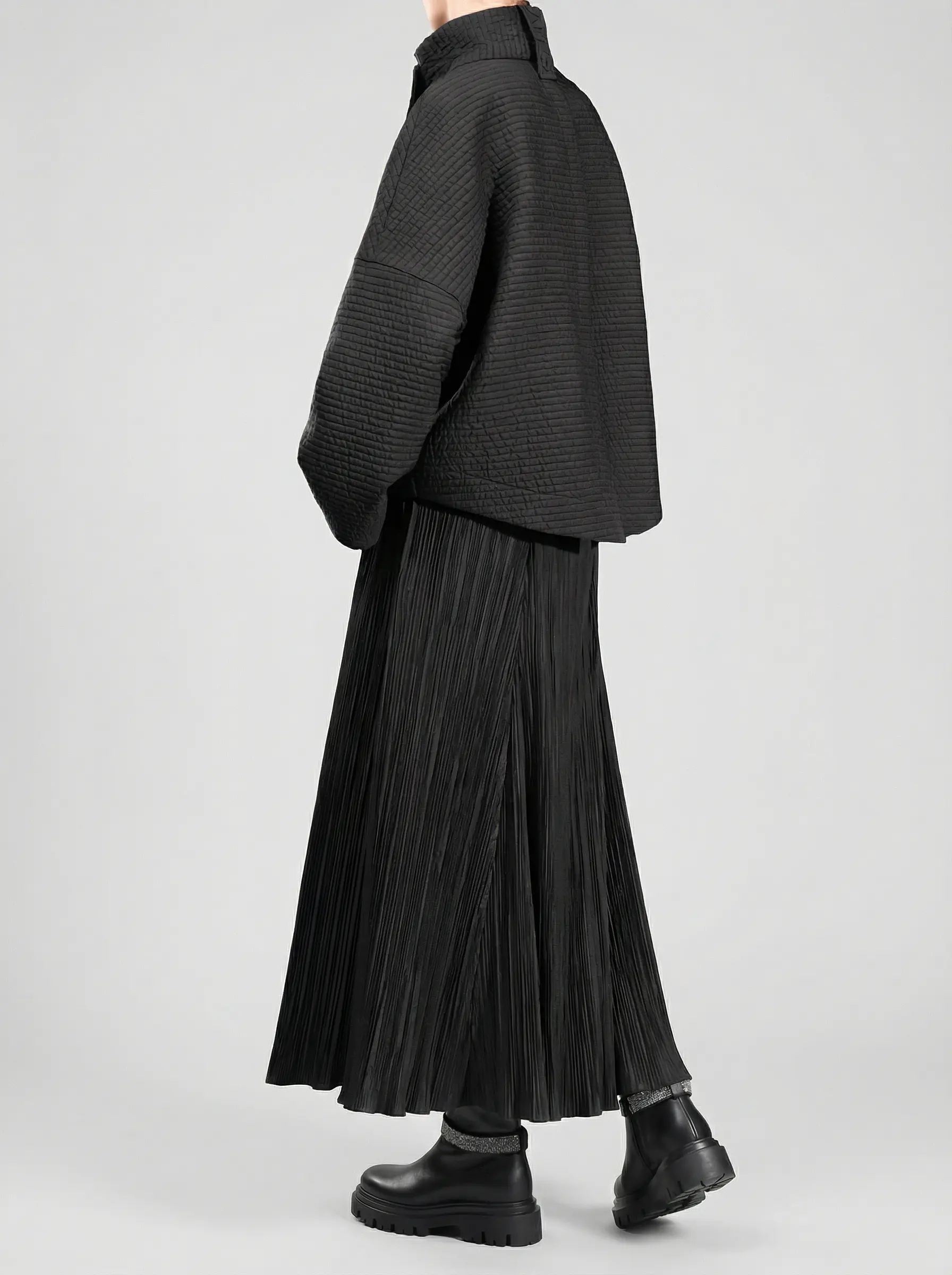 Юбка однотонная