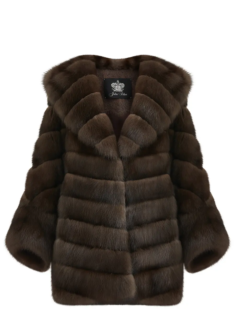 Шуба из меха соболя