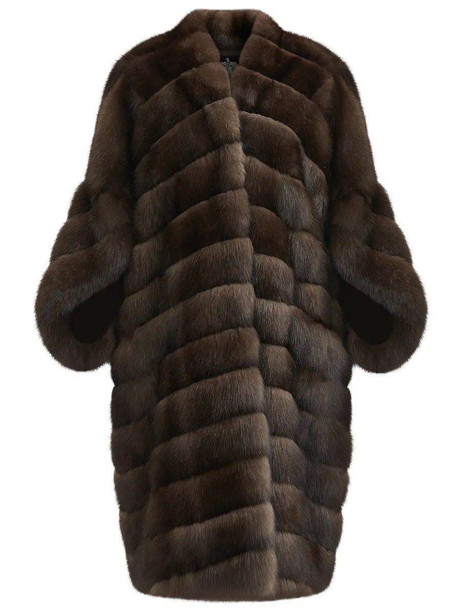 Шуба из меха соболя