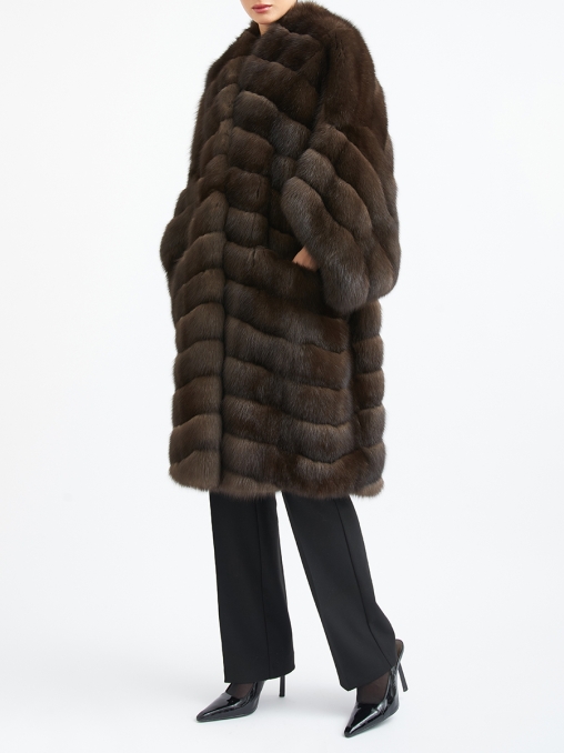 Шуба из меха соболя JULIA DILUA