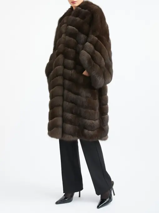 Шуба из меха соболя JULIA DILUA