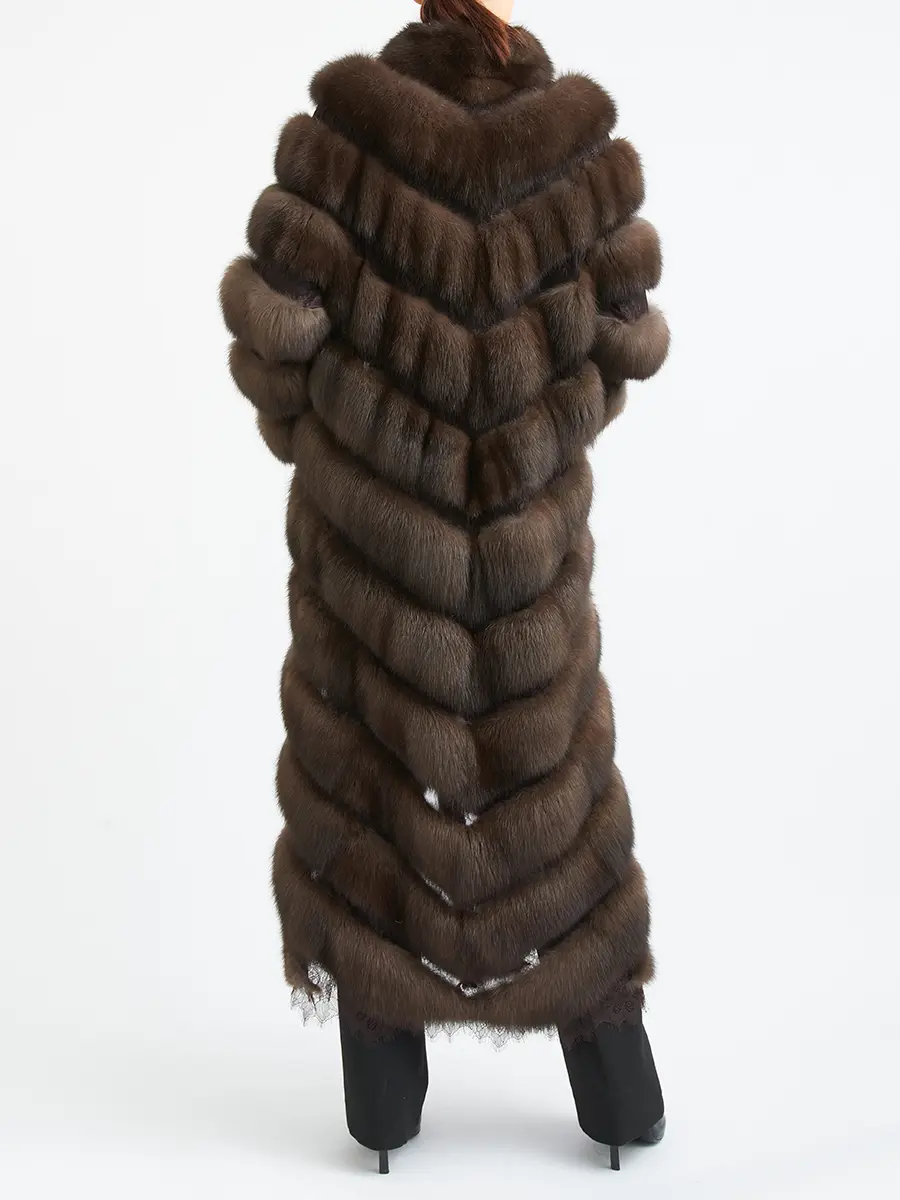 Шуба из меха соболя