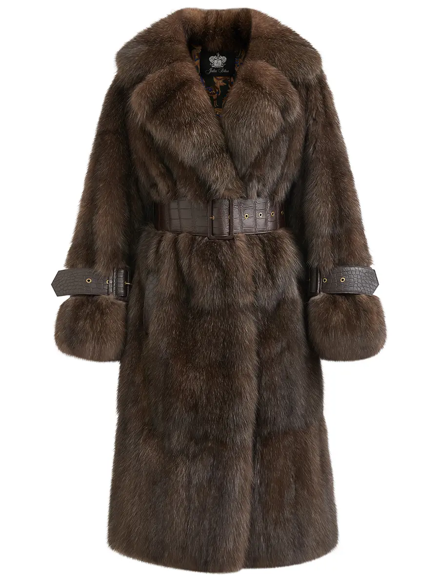 Шуба из меха соболя