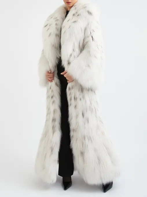 Шуба из меха рыси JULIA DILUA