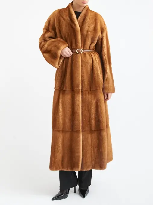 Шуба из меха норки JULIA DILUA