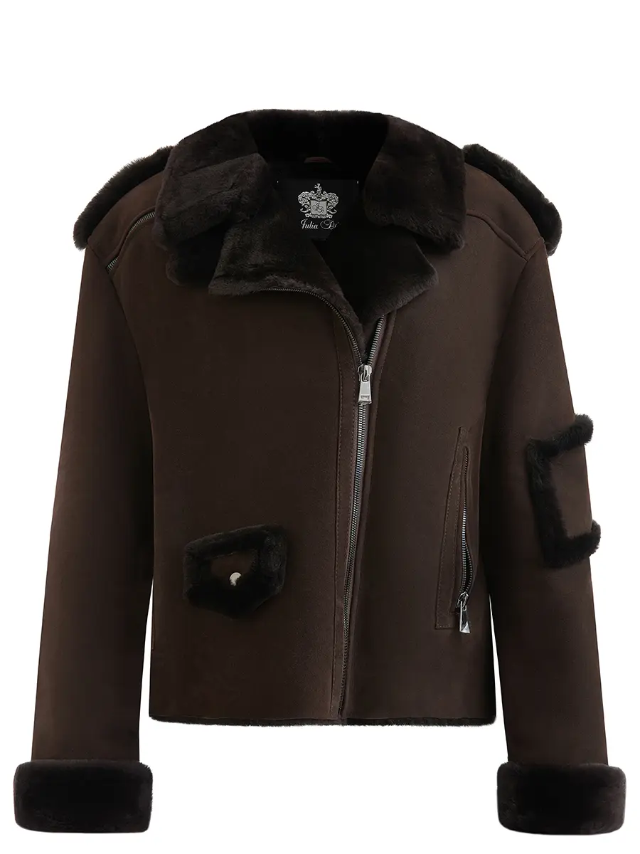 Дубленка из меха овчины