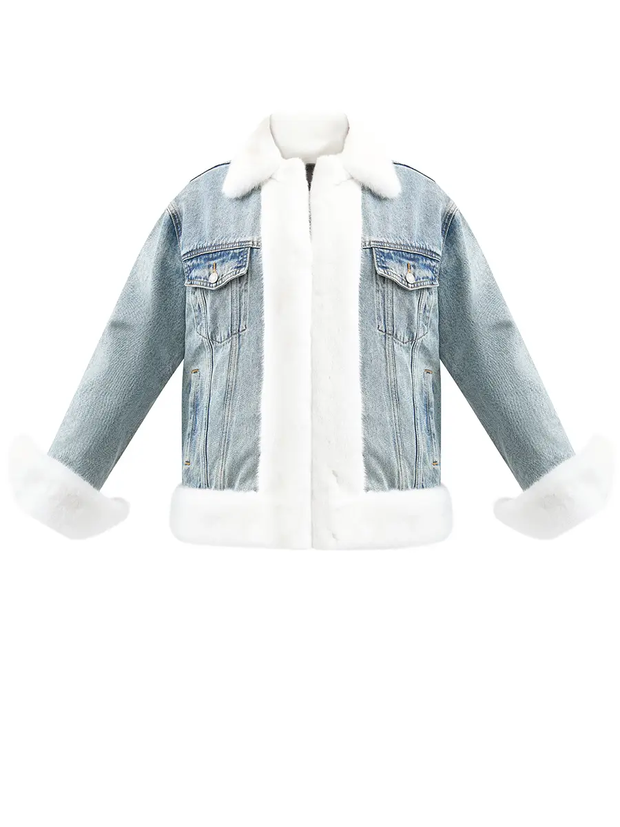 Куртка джинсовая на меху