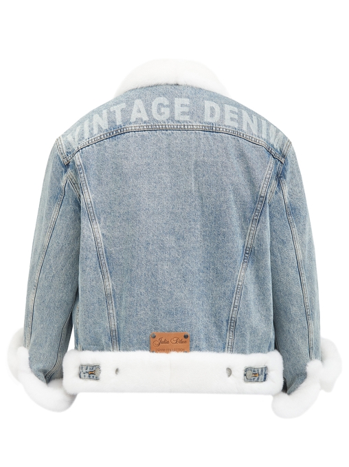 Куртка джинсовая на меху JULIA DILUA