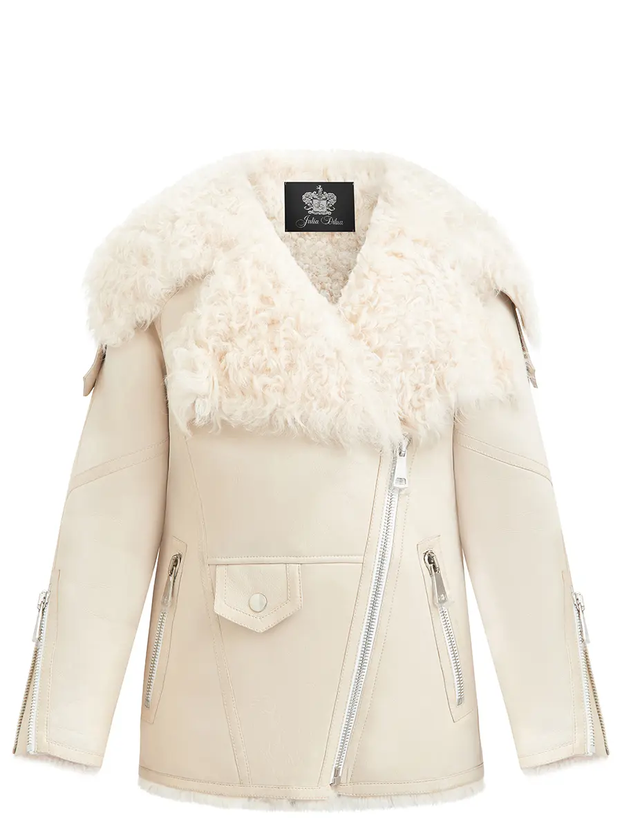 Дубленка из меха овчины