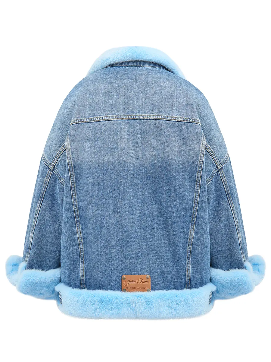 Куртка джинсовая на меху