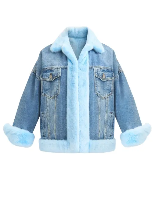 Куртка джинсовая на меху JULIA DILUA