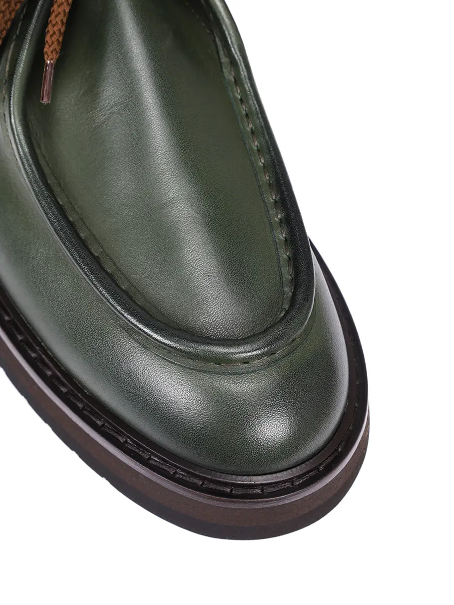 Полуботинки кожаные