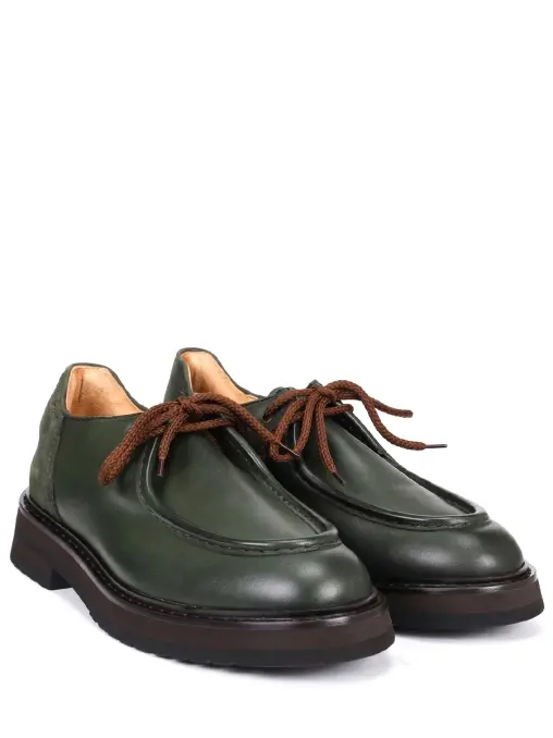 Полуботинки кожаные JOHNNY MANGLANI