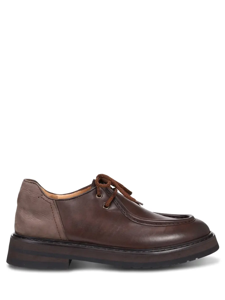 Полуботинки кожаные