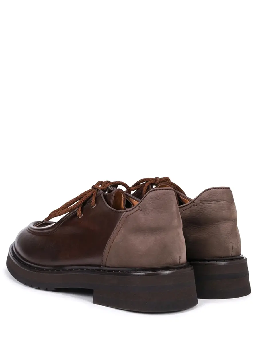 Полуботинки кожаные