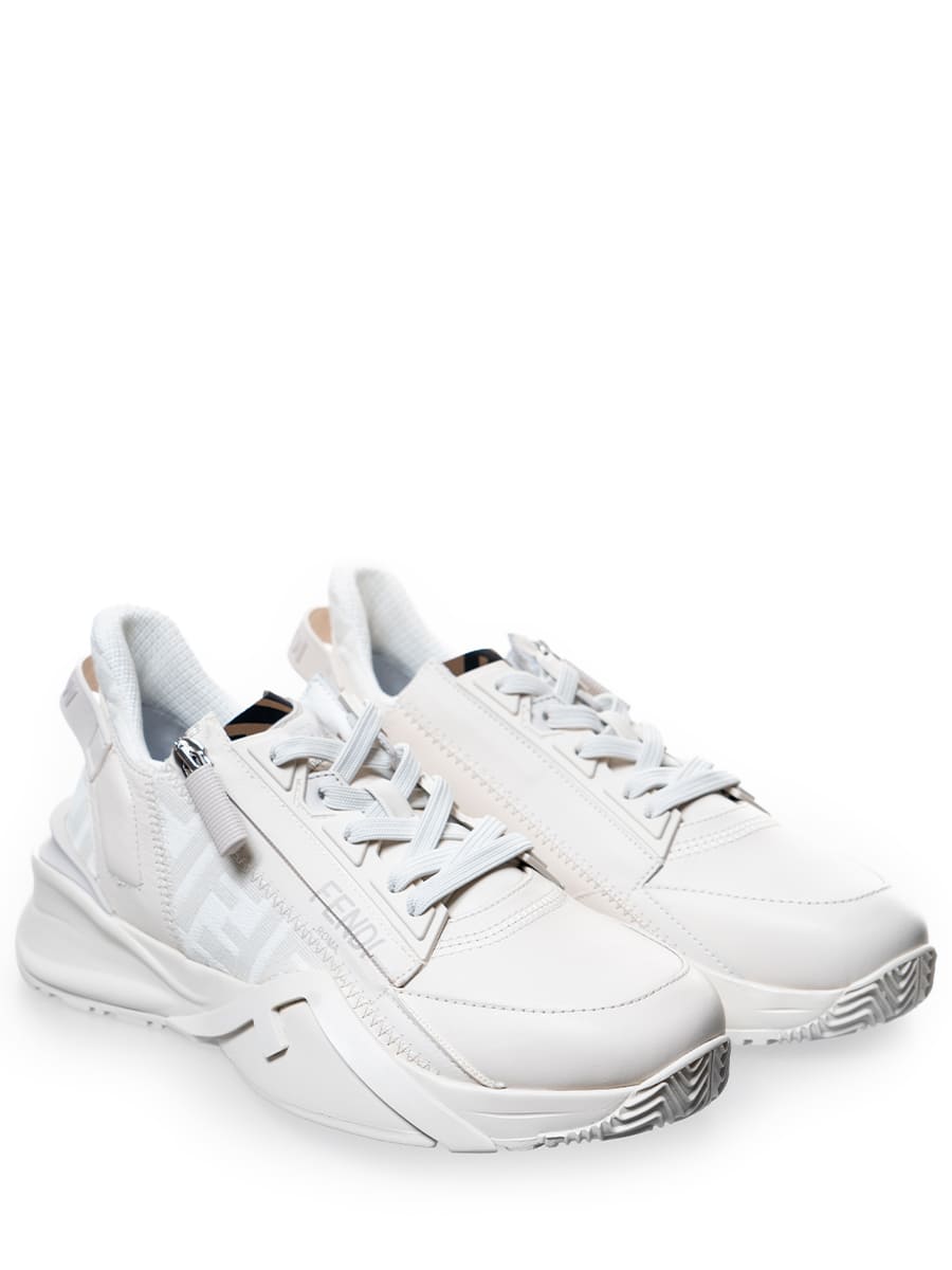 Кроссовки кожаные