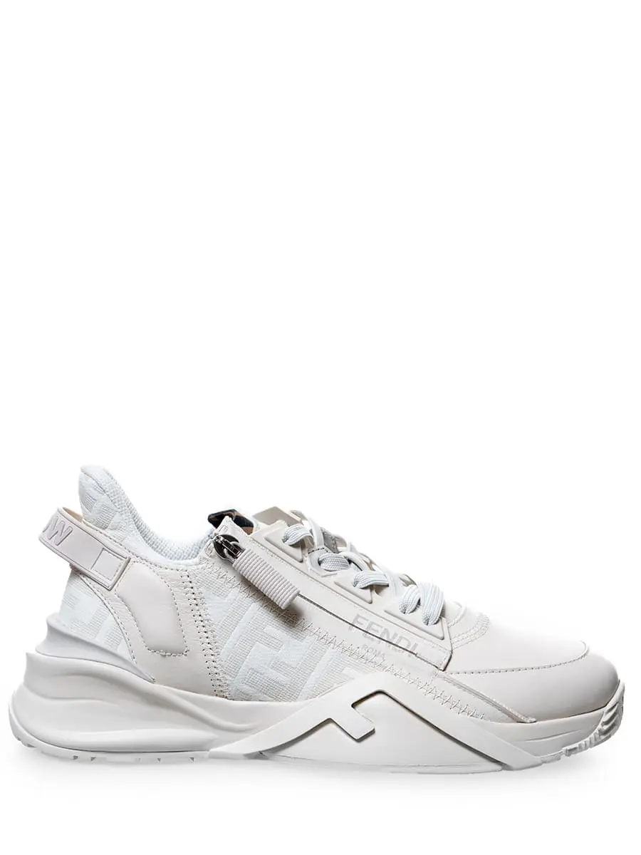 Кроссовки кожаные