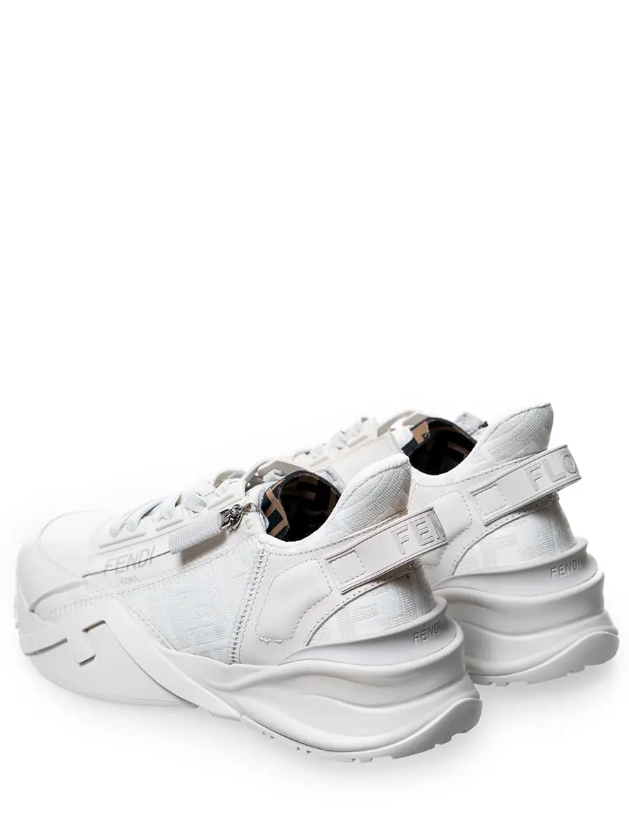 Кроссовки кожаные