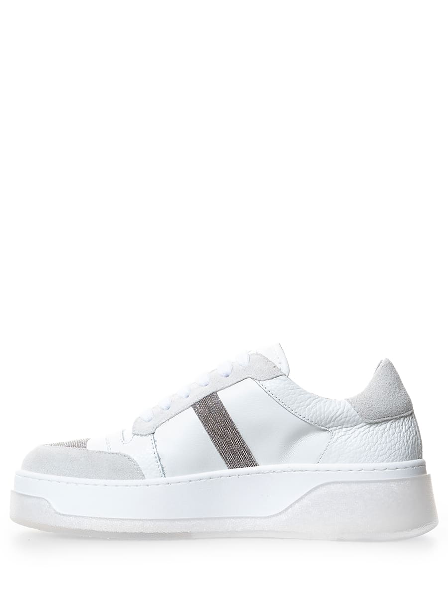 Кеды кожаные